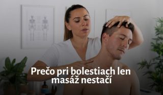 👐 Masáž pomáha – ale nestačí. Na chvíľu uvoľní napätie, no ak nezmeníte to, čo ho spôsobuje, bolesť sa vráti. Možno je čas...